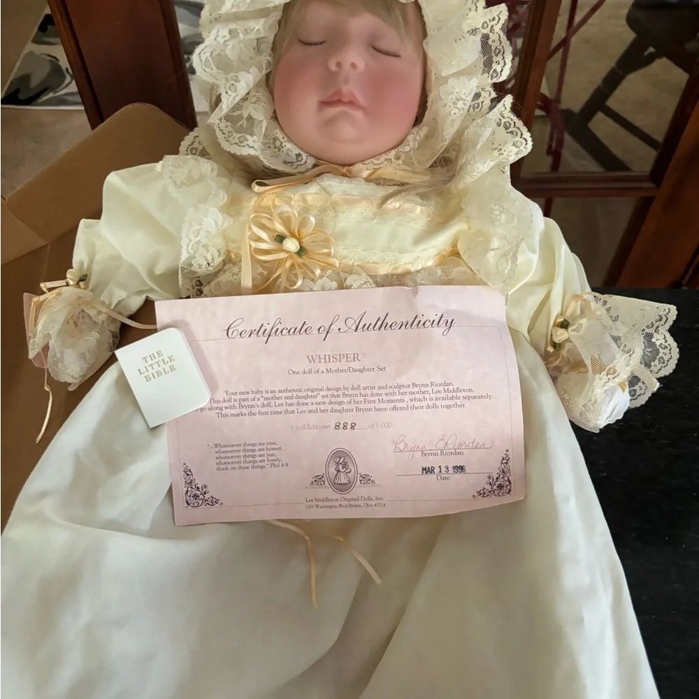Lee Middleton Original “Whisper” Doll – Limited Edition Vinyl Baby – COA Inc - Picture 2 of 6